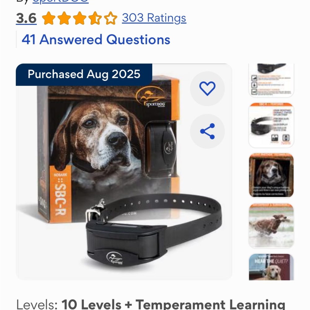 Premium bark collar